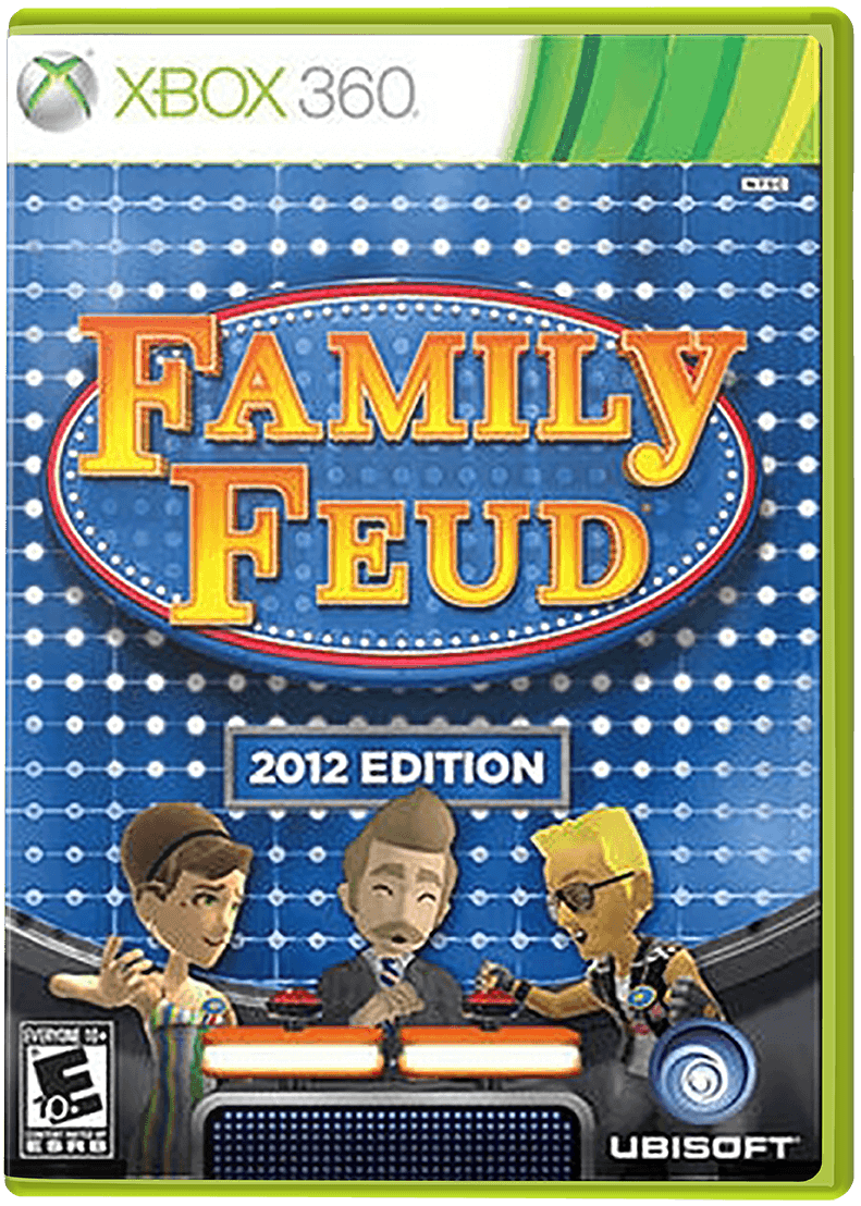 Family Feud 2012 box art for Xbox 360